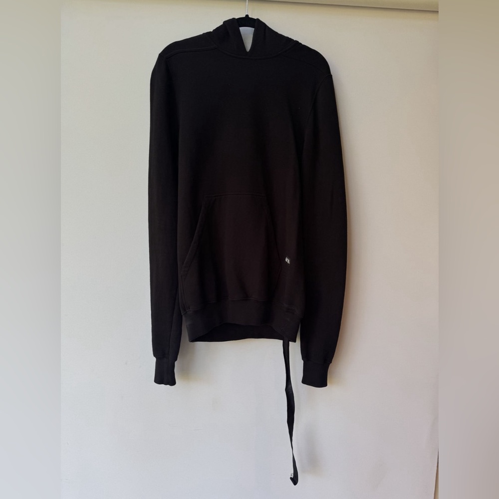 Rick Owens DRKSHDW Granbury Hoodie w/ ties on back of hood